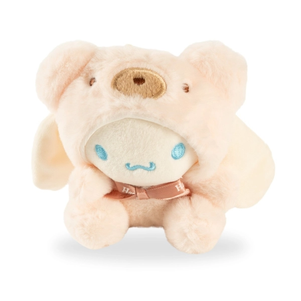 Sanrio Cinnamoroll 5" Plush Toy Keychain Charm Stuffed Anime Bear Outfit