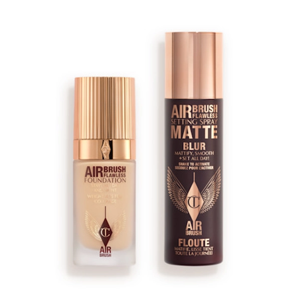 AIRBRUSH FLAWLESS PERFECT, MATTIFY & SET KIT - FACE KIT