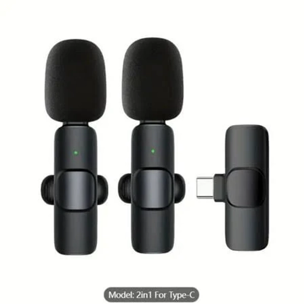 Usb C Mini Wireless Lavalier Microphone
