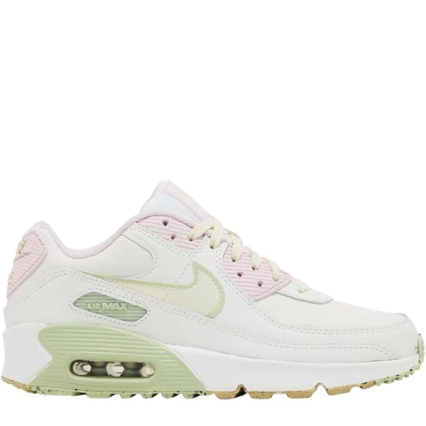 Nike Air Max 90 Leather SE Grade School Girls' Shoes