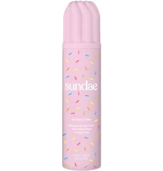 Sundae Shower Foam Birthday Cake