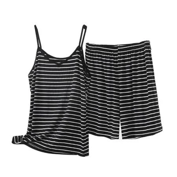 Women's Y2k Striped Pajama Set