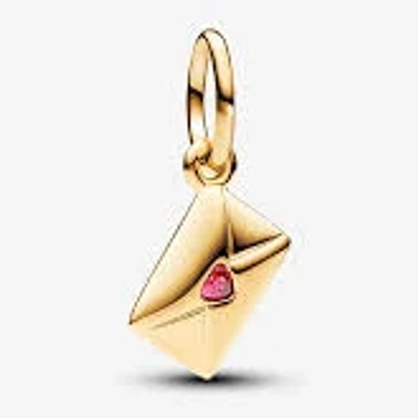 Pandora Love Letter Envelope Dangle Charm