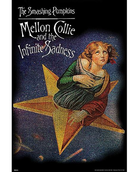 Mellon Collie and The Infinite Sadness Album Poster - The Smashing Pumpkins