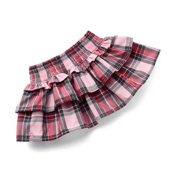 American Girl Janie and Jack Holiday Plaid Skirt