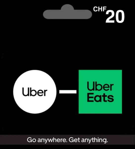 Uber & Uber Eats 20 CHF | Switzerland Account