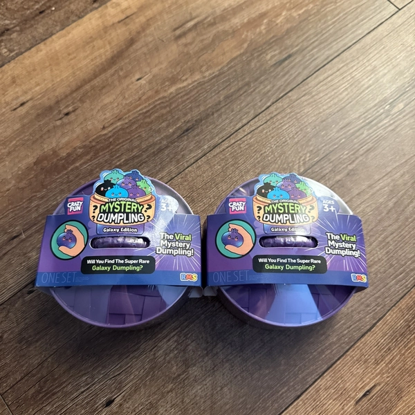 Rare RMS Crazy Fun Mystery Dumpling Galaxy Edition Purple LOT OF 2 NEW Sealed