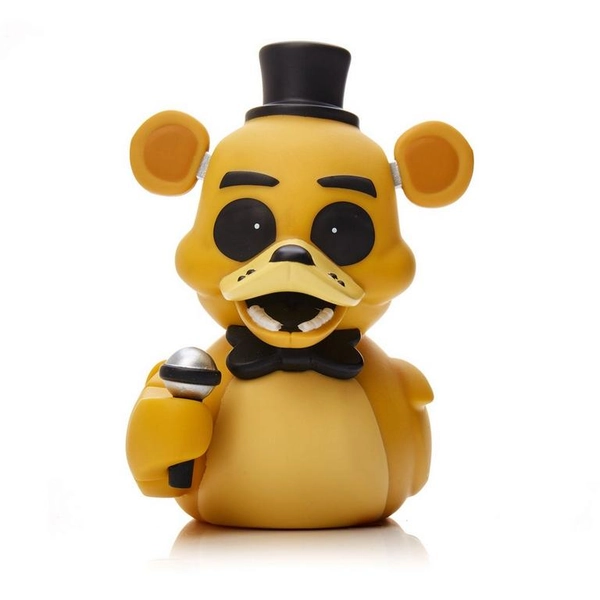 Tubbz Five Nights at Freddy's Freddy Gold 3.54-in Collectible Rubber Duck