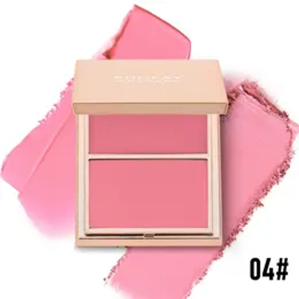 Double-Take Cream & Powder Blush Duo | Radiant Silky Formula for Flawless Natural Flush | Buildable Blush for All Skin Tones