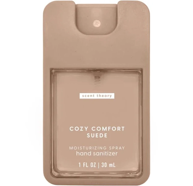 Scent Theory Hand Sanitizer Spray Cozy Comfort Suede