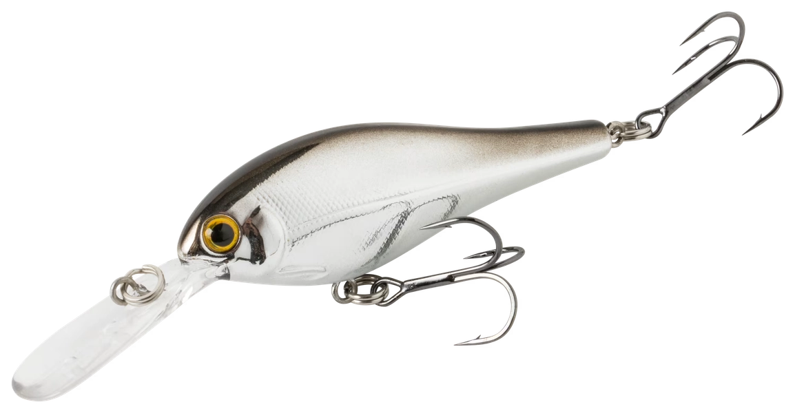 Bandit Walleye Shad - Chrome Black Back - 2-3/8" - 3/16 oz.
