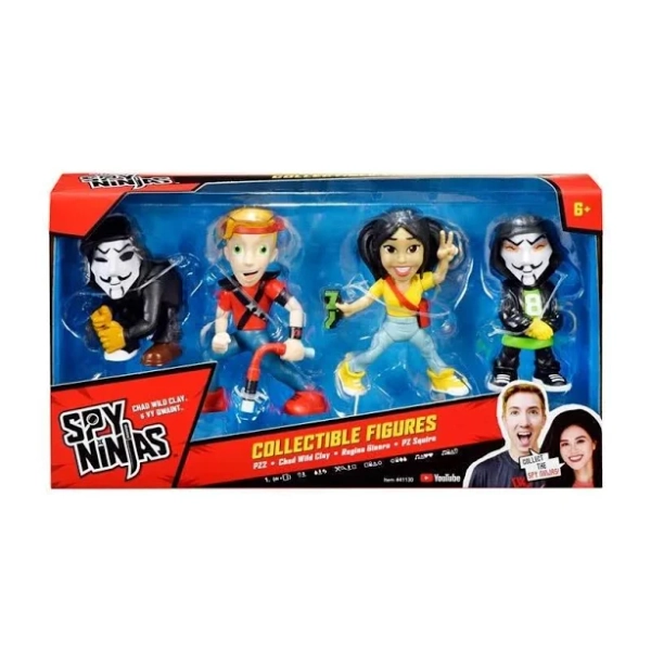 Spy Ninjas 4-Figure Pack