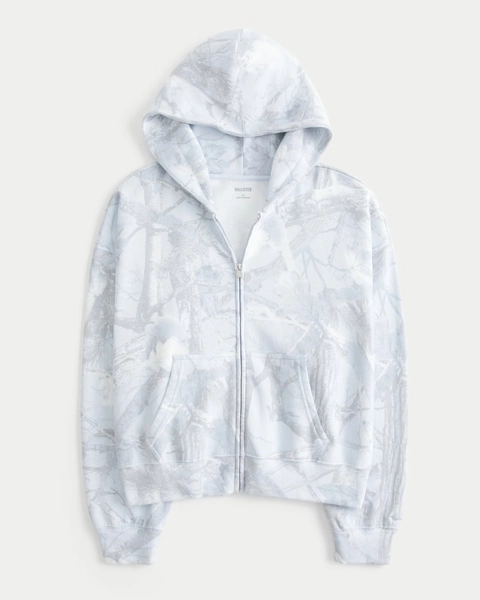 Easiest Zip-Up Camo Hoodie