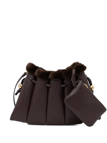 Themoirè sac à bandoulière à bords contrastants | Taille unique