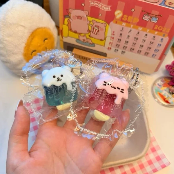 Mini food dessert Taba Squishy Toy Keychain | Soft Slow Rising Silicone Squishy | Kawaii Food Squishy | Gift Ideas
