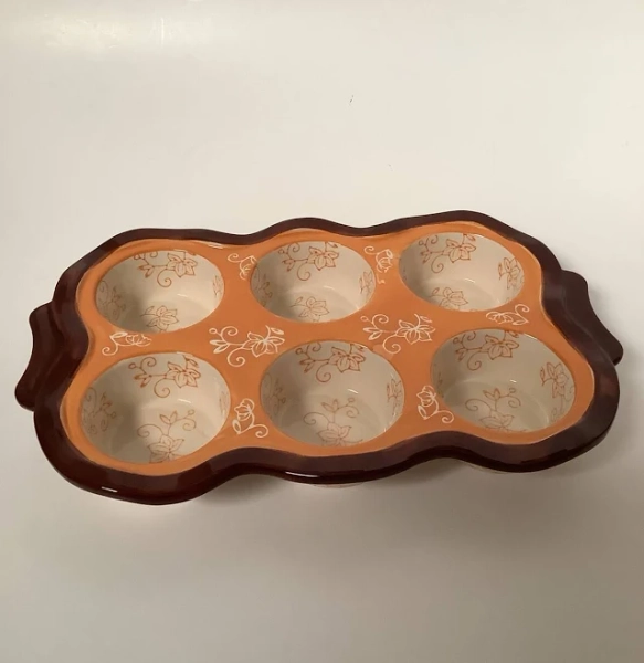 Temp-tations By Tara Floral Lace Spice Muffin Pan