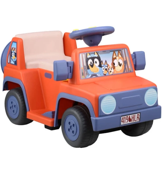 Bluey 6V Battery Powered Ride on Car with Sounds