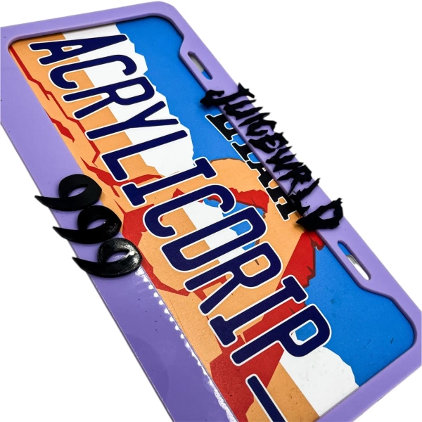Juice Wrld Plate Frame