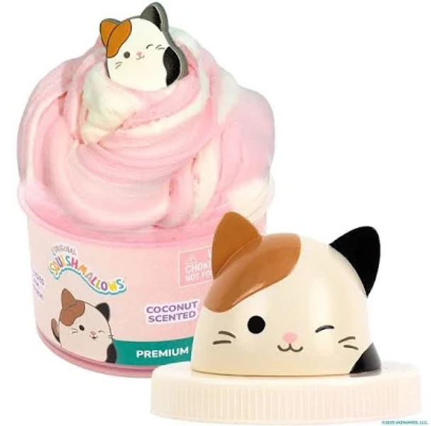 Original Squishmallows Cam the Cat Premium Cloud Slime