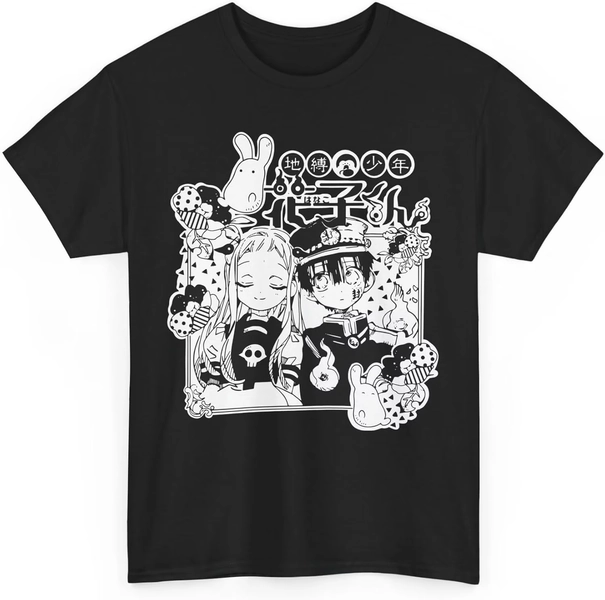 Toilet Bound Hanako kun New Anime T-Shirt Merch Casual Short Sleeved T Shirt Unisex Tee M-82