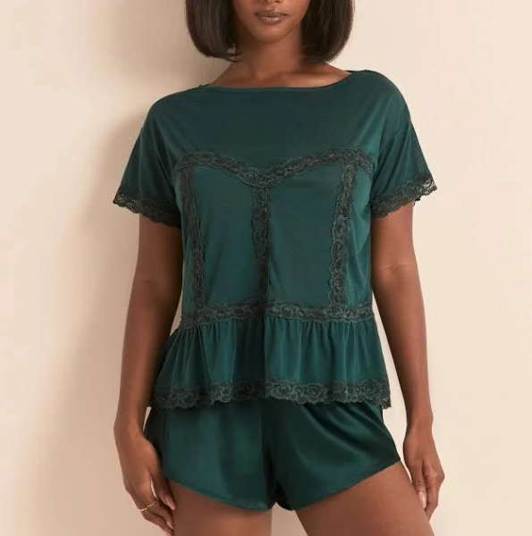 Adore Me Women's Patrice Velvet Pajama Set