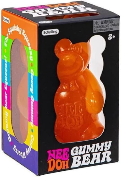 NeeDoh Gummy Bear Gel Filled Stress Balll