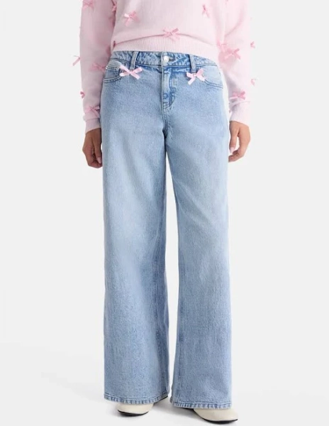No Boundaries Bow Jeans