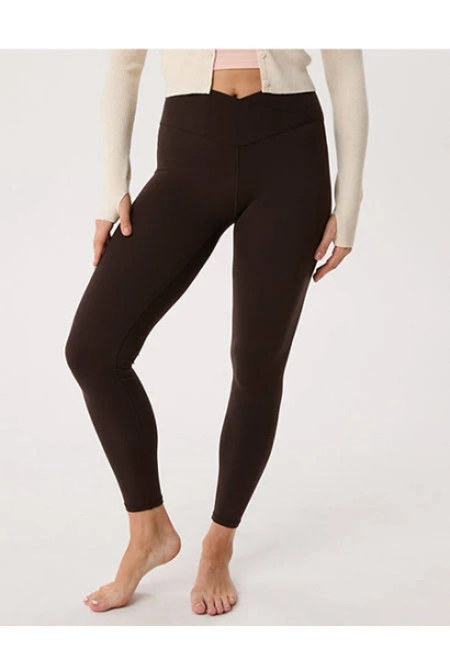 Aerie Real Me High Waisted Crossover Leggings