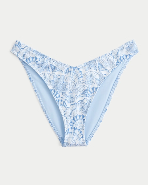 Ribbed Cheeky Bikini Bottom
