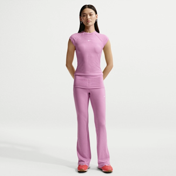 Nike Sportswear Chill Knit Women's Mid-Rise Tight Ribbed Pants