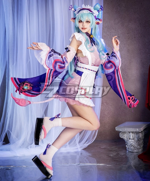 Genshin Impact Yumemizuki Mizuki Cosplay Costume