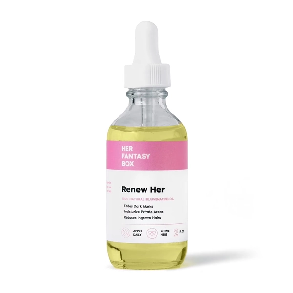 Her Fantasy Box Renew Her | Natural Rejuvenating Oil for Dark Spots and Ingrown Hair - Walmart.com