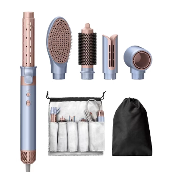 INFINITI PRO CONAIR Wet-to-Dry Styling Wand with Multiple Attachments & Storage Bag: Barrel Size 1", 1 1/4", For All Hair Types