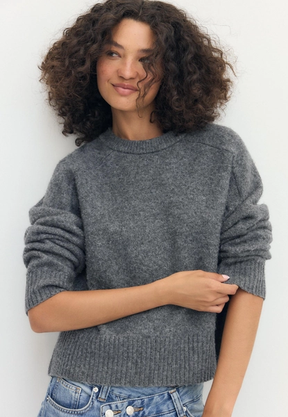 Basic-Pullover aus Soft-Strick