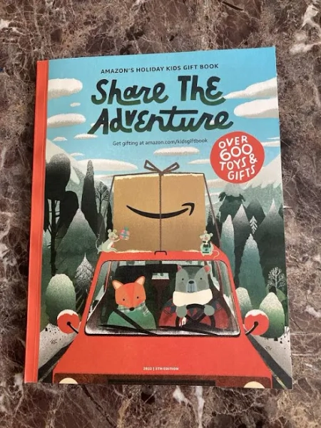 Amazon's Holiday Kids Gift Activity Book Share The Adventure 2022 Toy