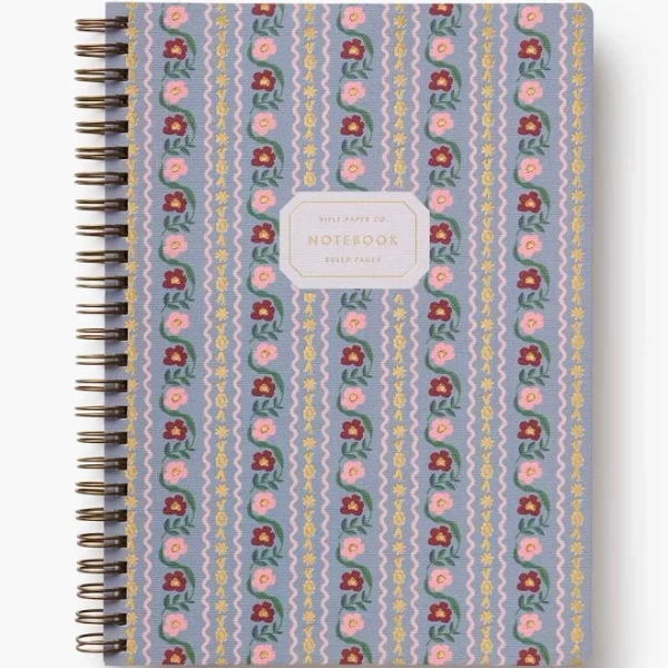 Rifle Paper Co. Delphine Spiral Notebook