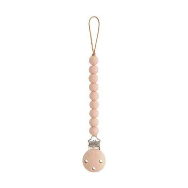 Mushie Hera Silicone Pacifier Clip