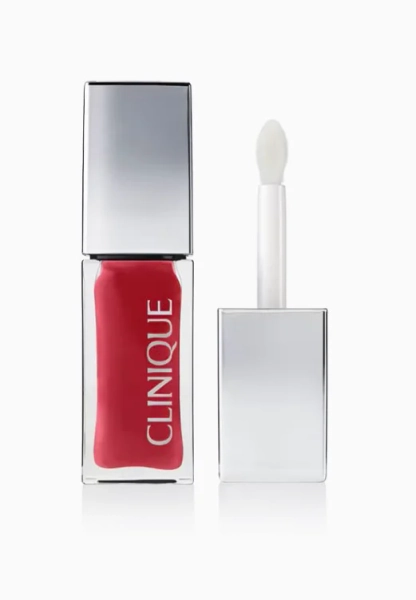 Clinique Pop™ Lip + Cheek Oil in Black Honey, Pink Honey and Nude Honey - Black Honey - .23 fl oz / 7ml