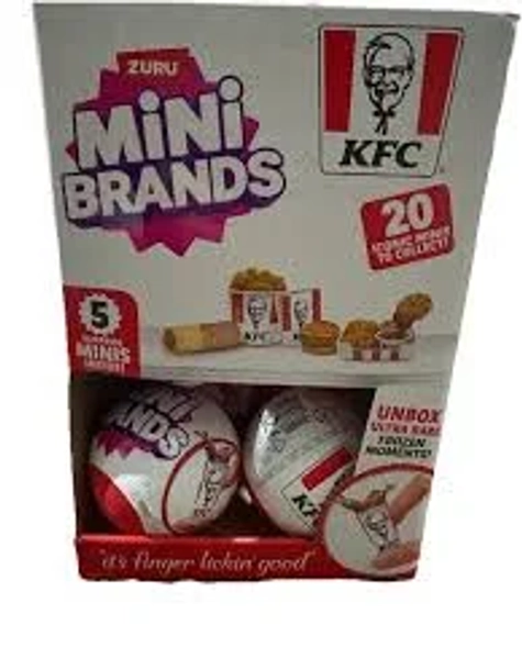 Zuru Mini Brands KFC Series 1 Mystery Capsule Lot of 12