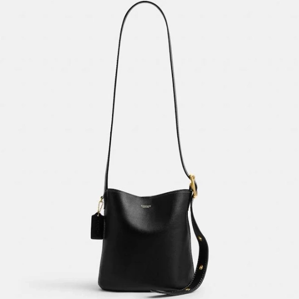 Coach Women's Bleecker Bucket Bag in Natural grain Leather