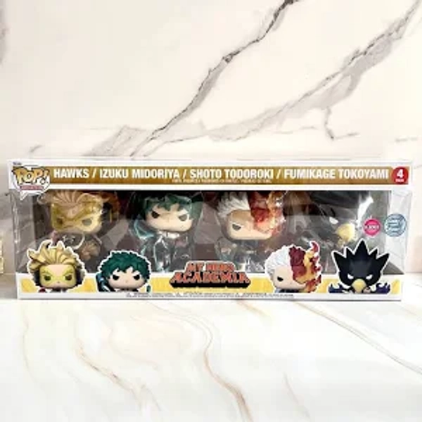 My Hero Academia Flocked Pop! 4-Pack