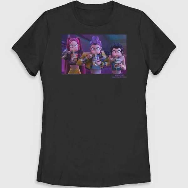 Kpop Demon Hunters Huntrix Food Break T-Shirt
