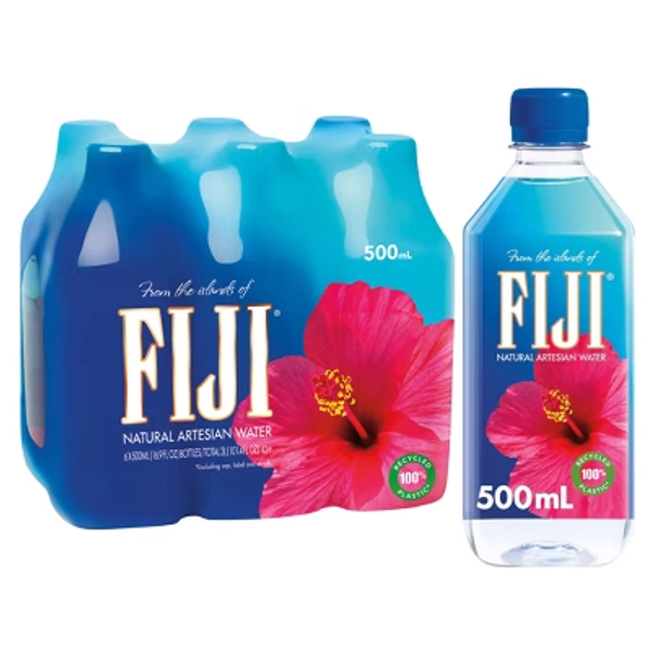 FIJI Natural Artesian Water - 6pk/16.9 fl oz Bottles
