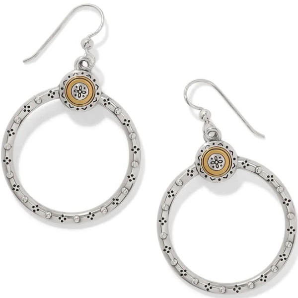 Brighton Mosaic French Wire Hoop Earrings