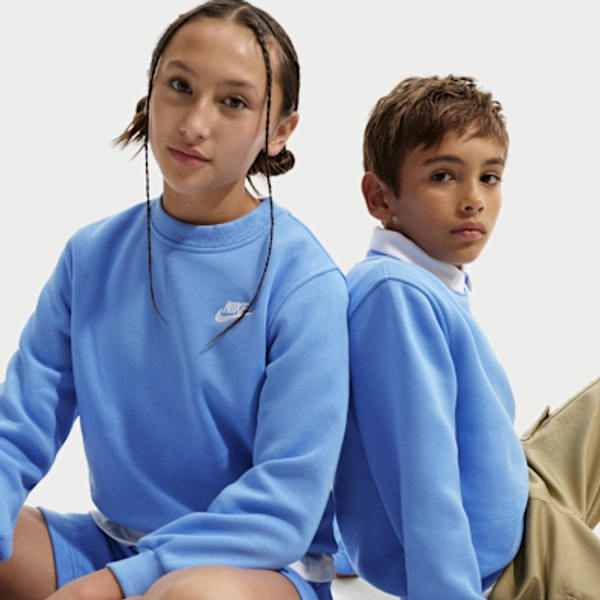 Nike Sportswear Club Fleece Big Kids' Sweatshirt