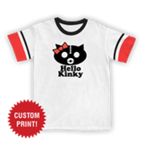 Hello Kinky Ringer T-Shirt