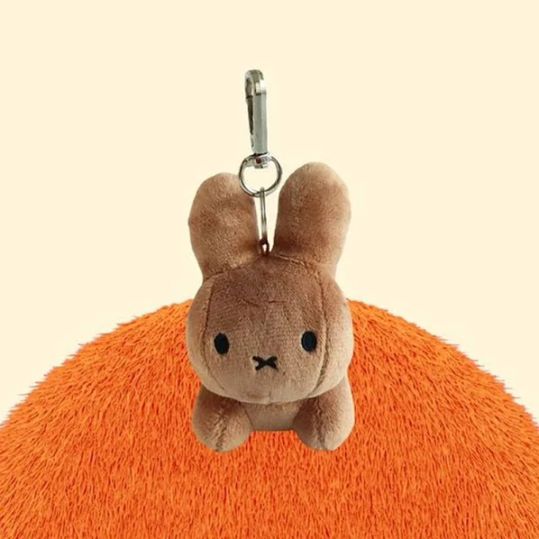 Miffy Bruna Family Rabbit Plush Keychain