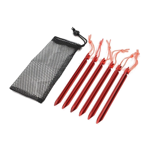 OEX Arrow Lightweight Aluminium Tent Pegs (x6) | GO Outdoors