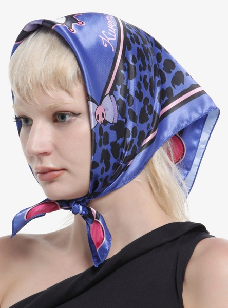 Kuromi Leopard Hair Scarf