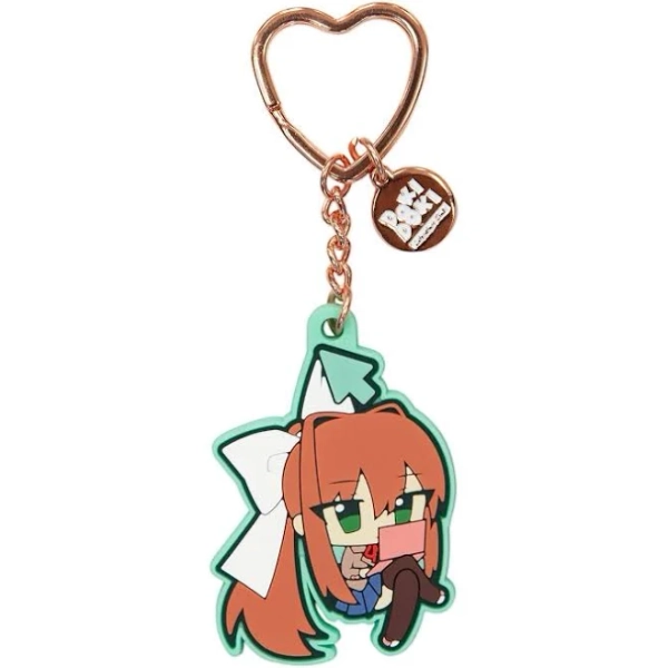 Doki Doki Literature Club Monika Mouse Pointer Rubber Keychain